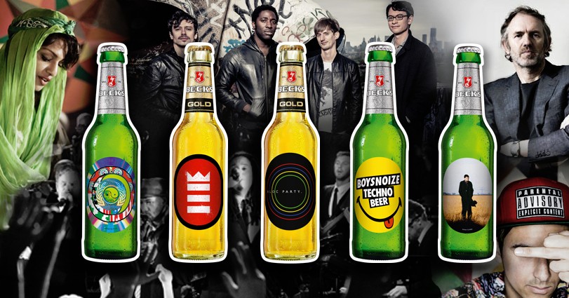 Diseños de la cerveza Becks